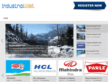 Tablet Screenshot of industrialvisit.org